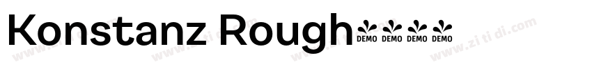 Konstanz Rough字体转换